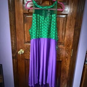 Disney’s Little Mermaid princess women’s dress